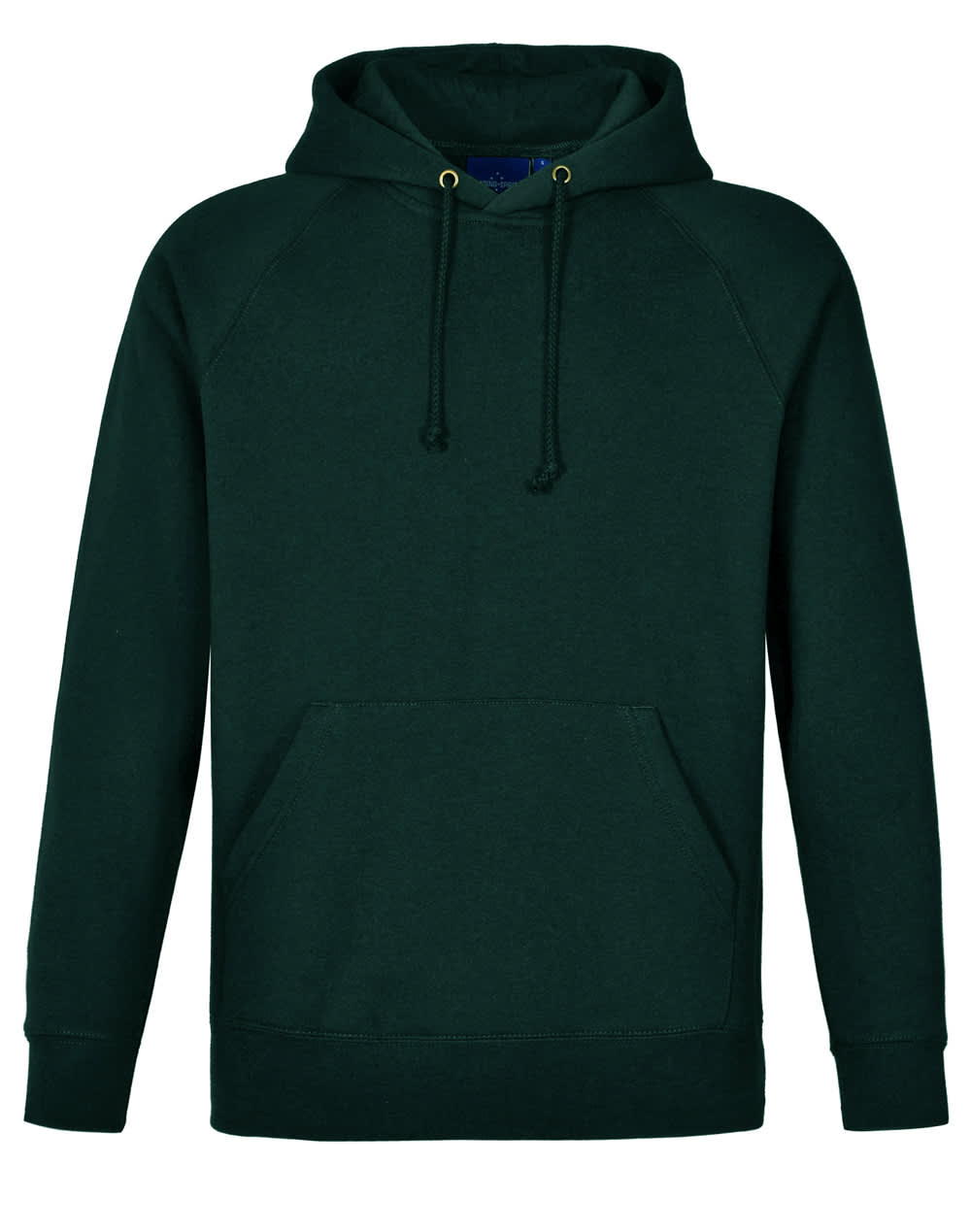 Mens Close Front Fleecy Hoodie FL07 | Bottle