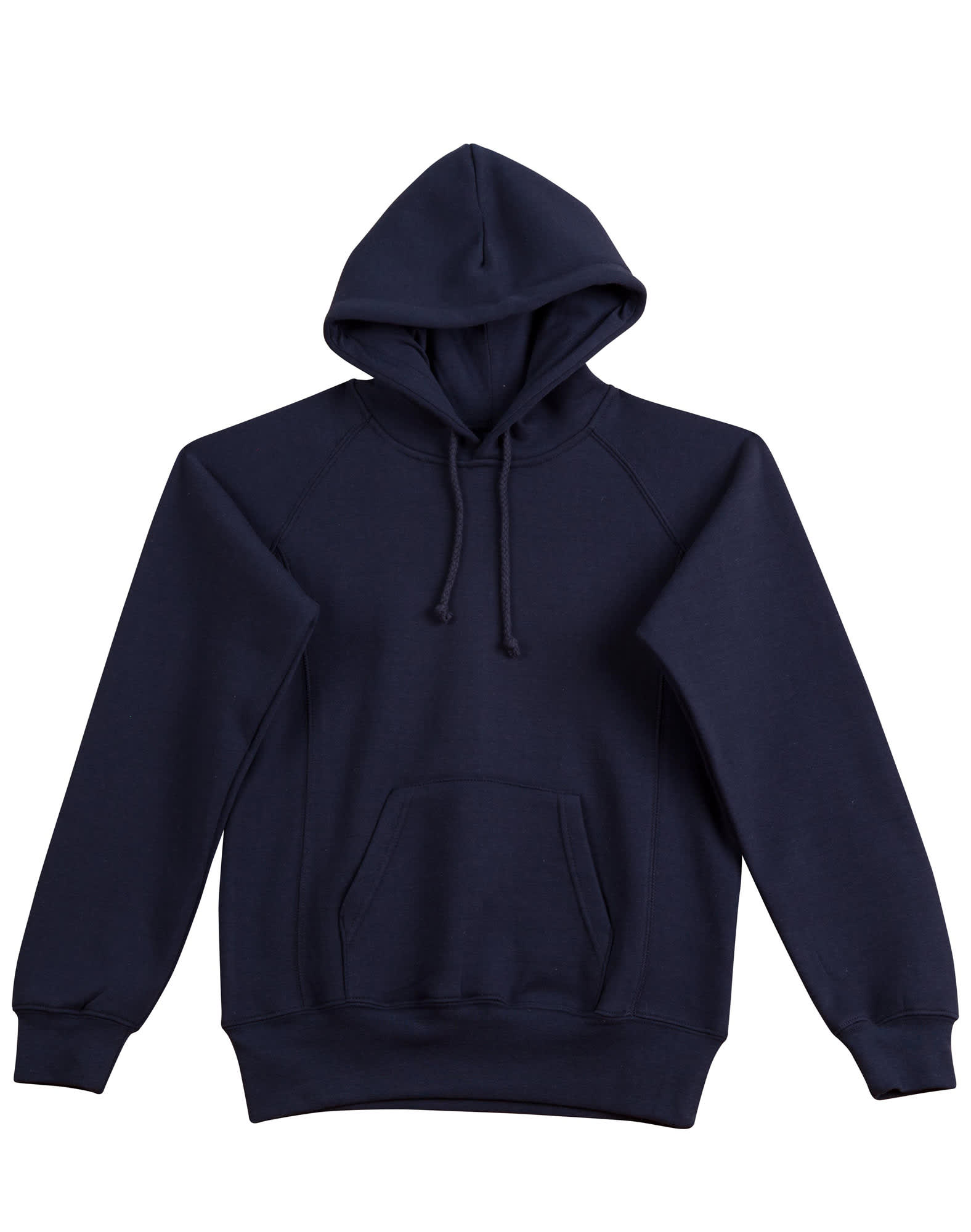 Ladies Close Front Fleecy Hoodie FL08 | Navy