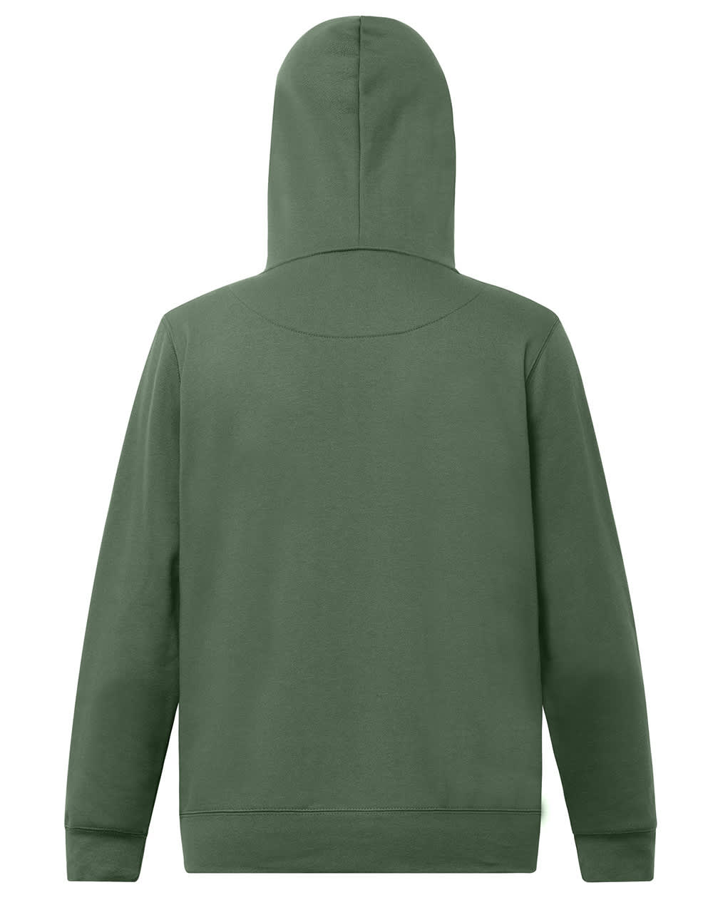 Adult's Close Front  Contrast Fleecy Hoodie SH-FL09