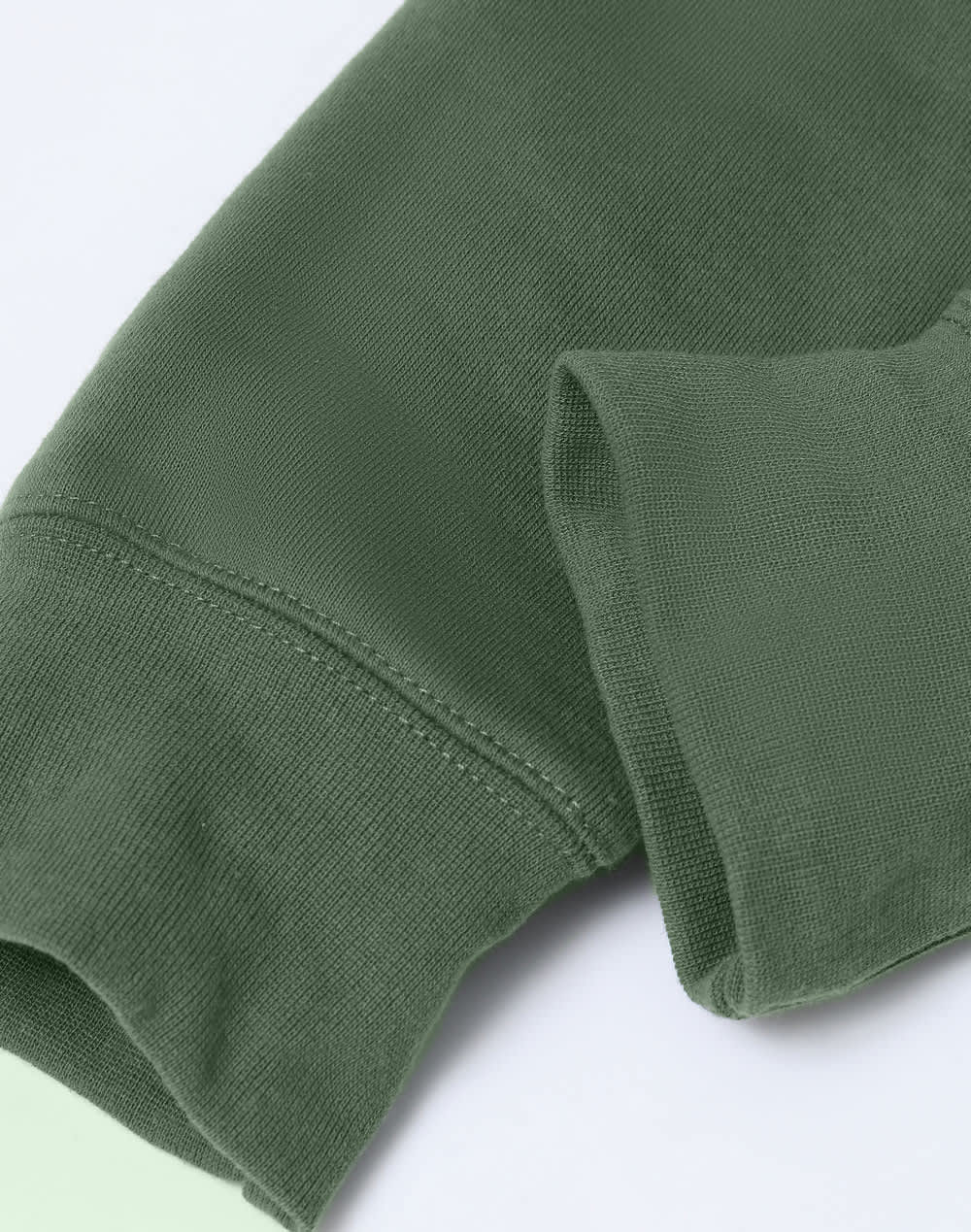 Adult's Close Front  Contrast Fleecy Hoodie SH-FL09