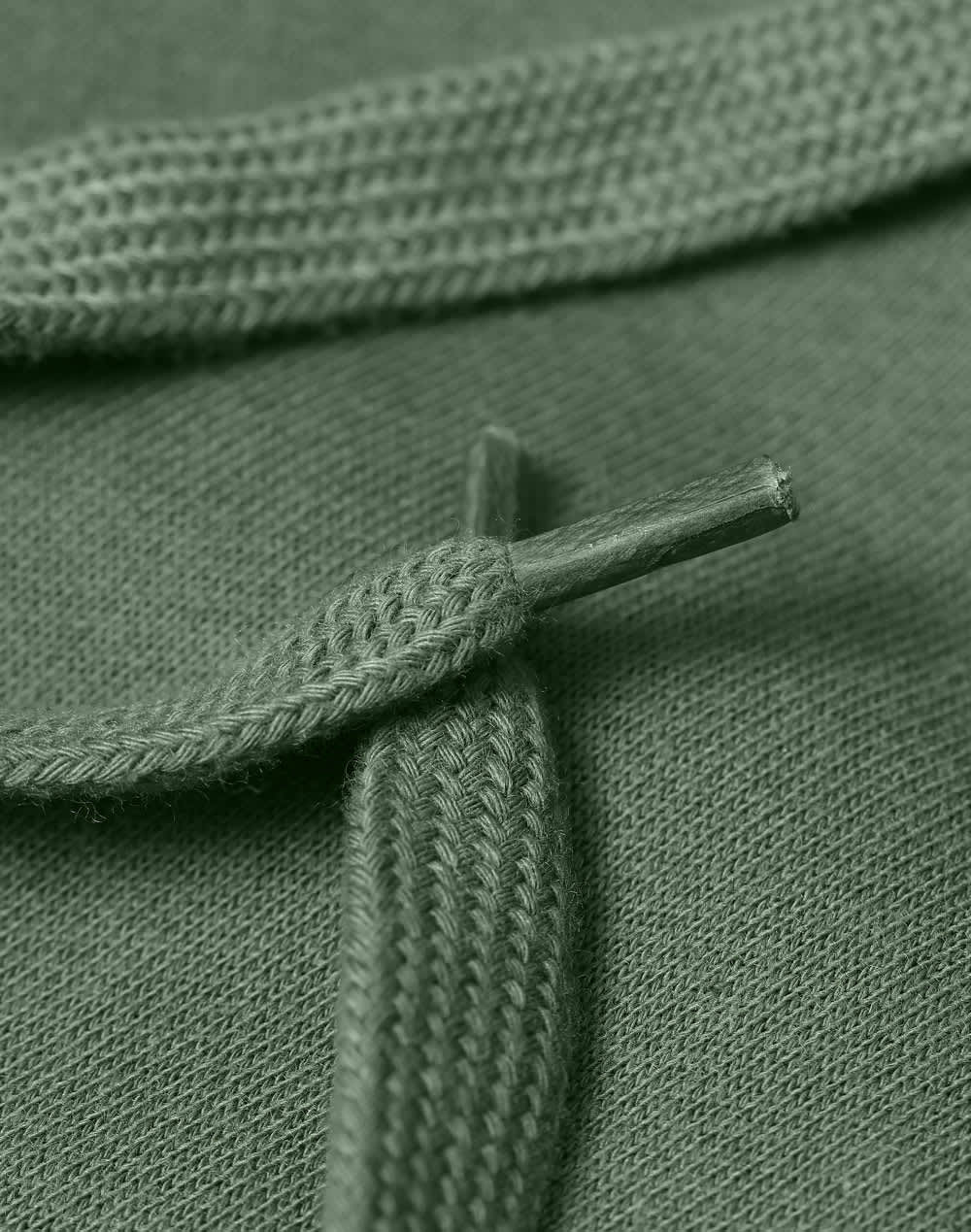 Adult's Close Front  Contrast Fleecy Hoodie SH-FL09