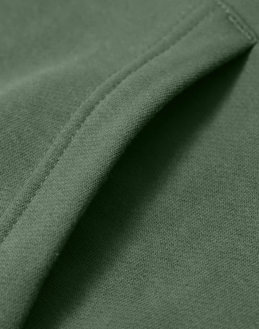 Adult's Close Front  Contrast Fleecy Hoodie SH-FL09