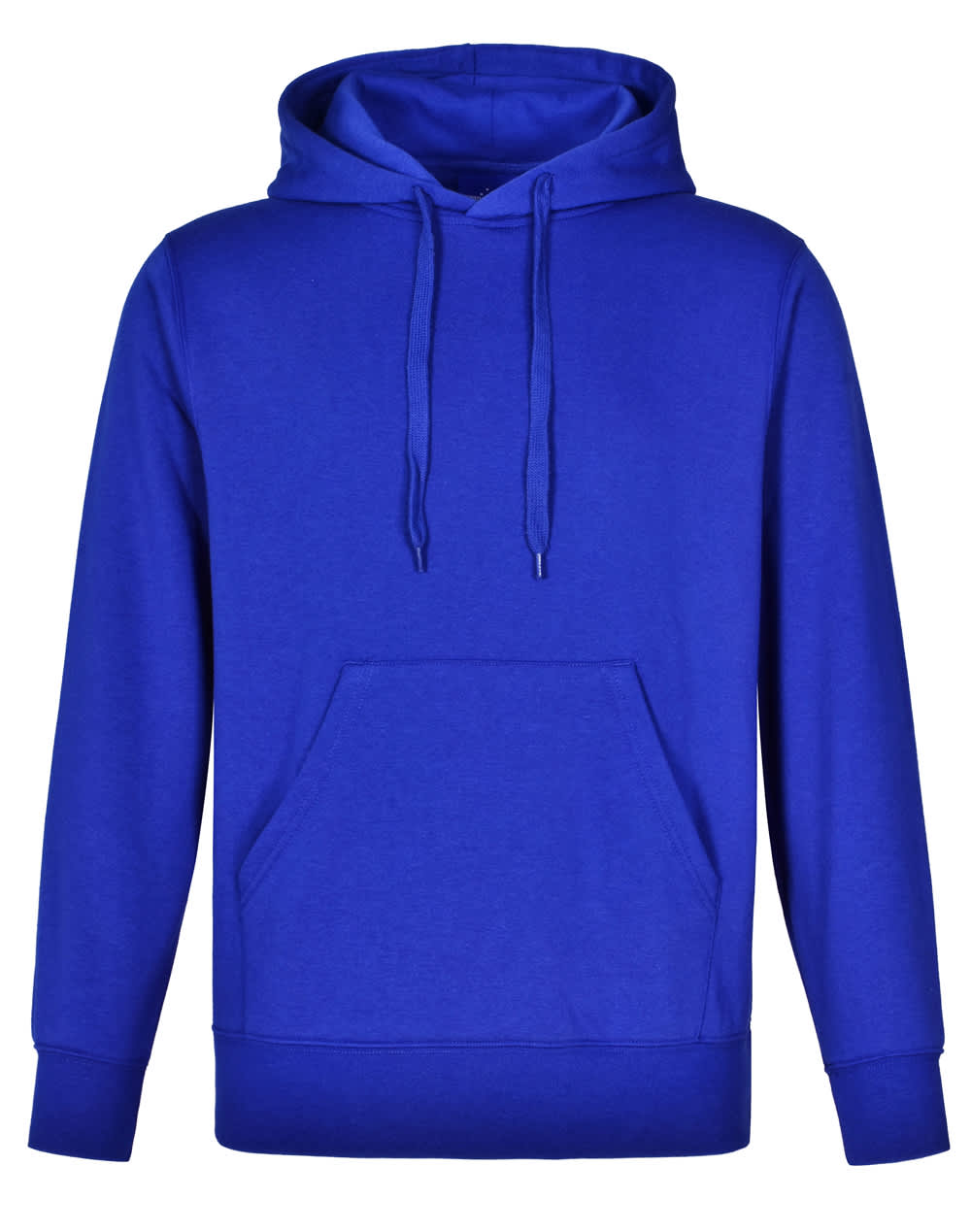 Unisex Close Front Fleecy Hoodie FL09 | Royal/Royal