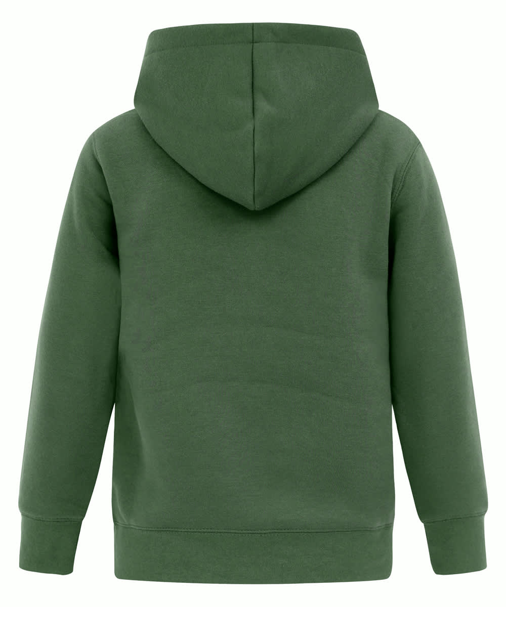 Kids' Close Front  Contrast Fleecy Hoodie SH-FL09K