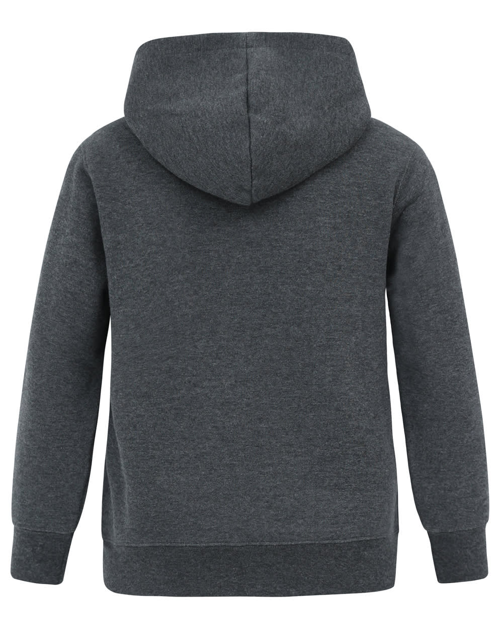 Kids' Close Front  Contrast Fleecy Hoodie SH-FL09K