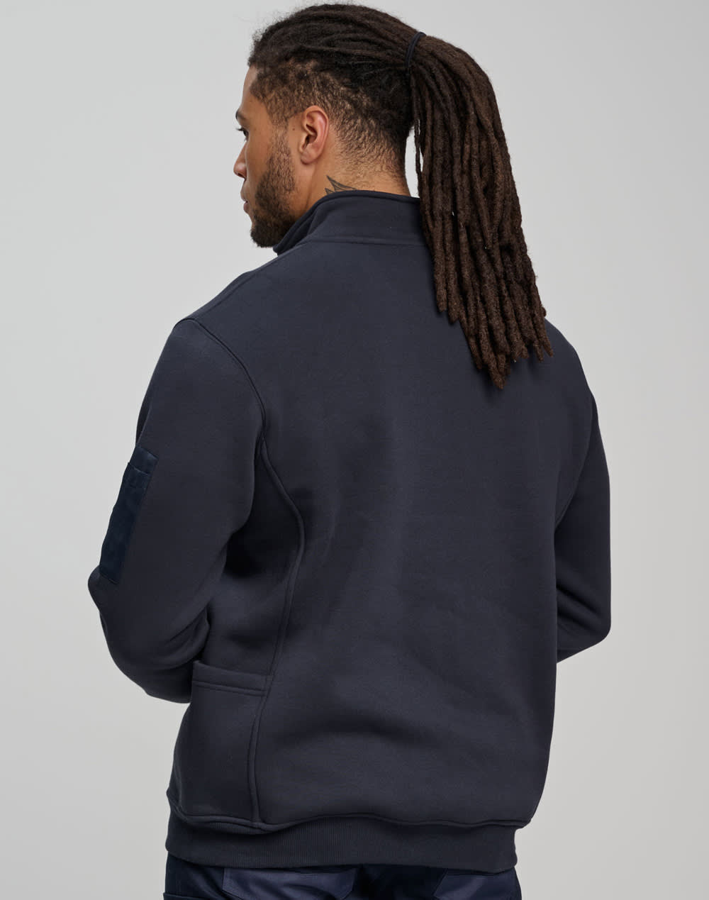 Unisex Premium Fleece Half Zip Work Sweat SH-FL15
