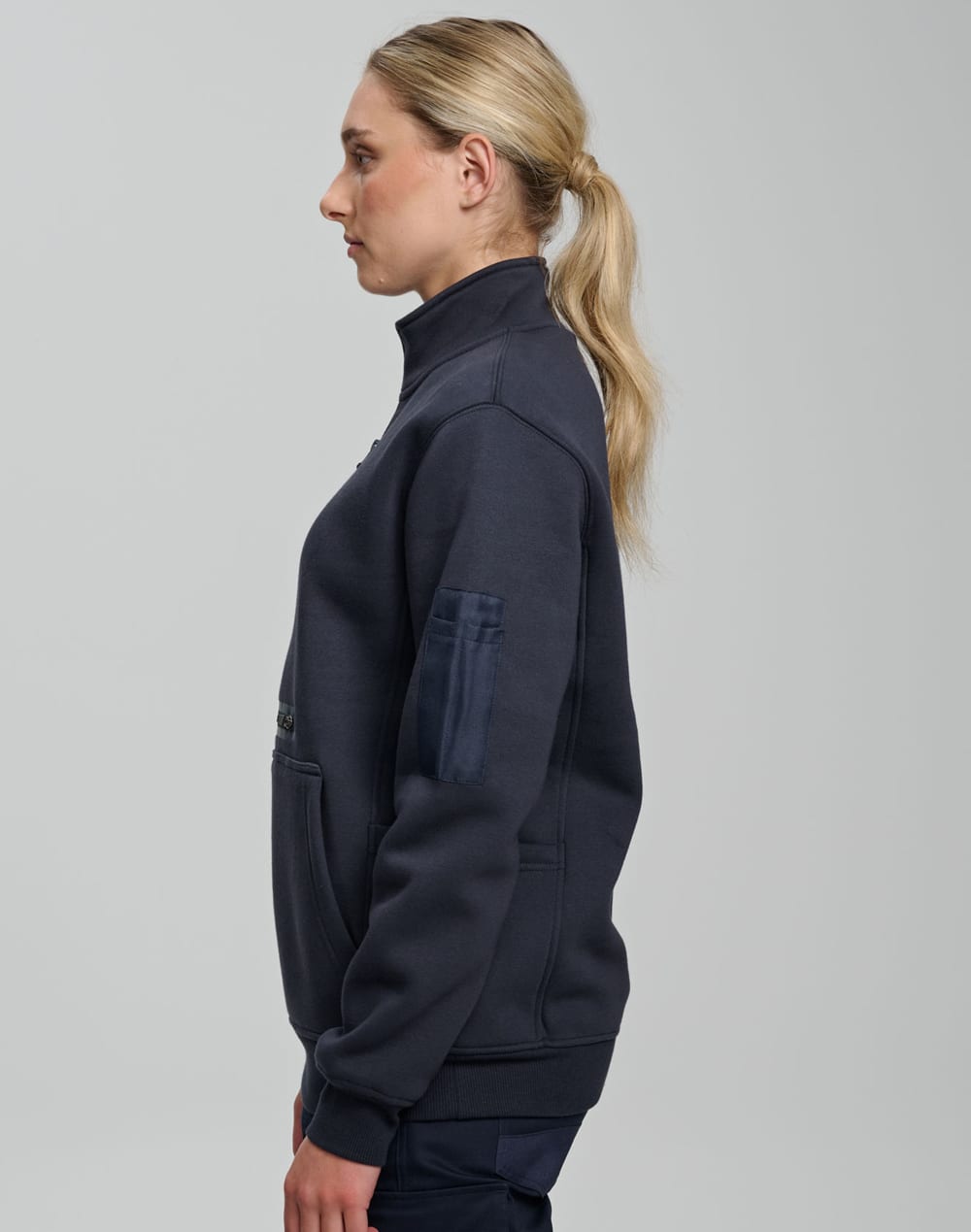 Unisex Premium Fleece Half Zip Work Sweat SH-FL15