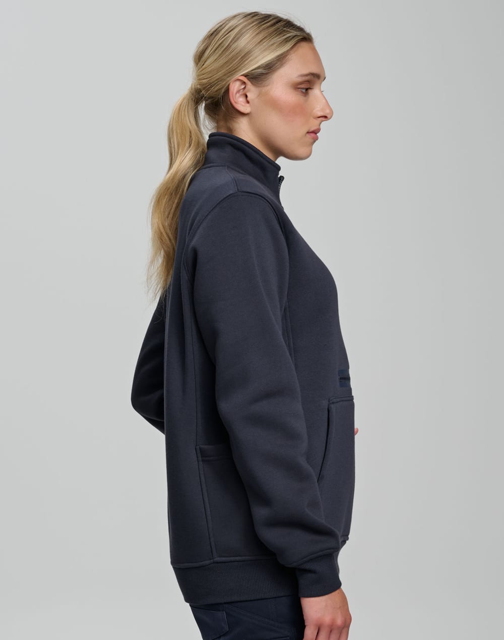 Unisex Premium Fleece Half Zip Work Sweat SH-FL15