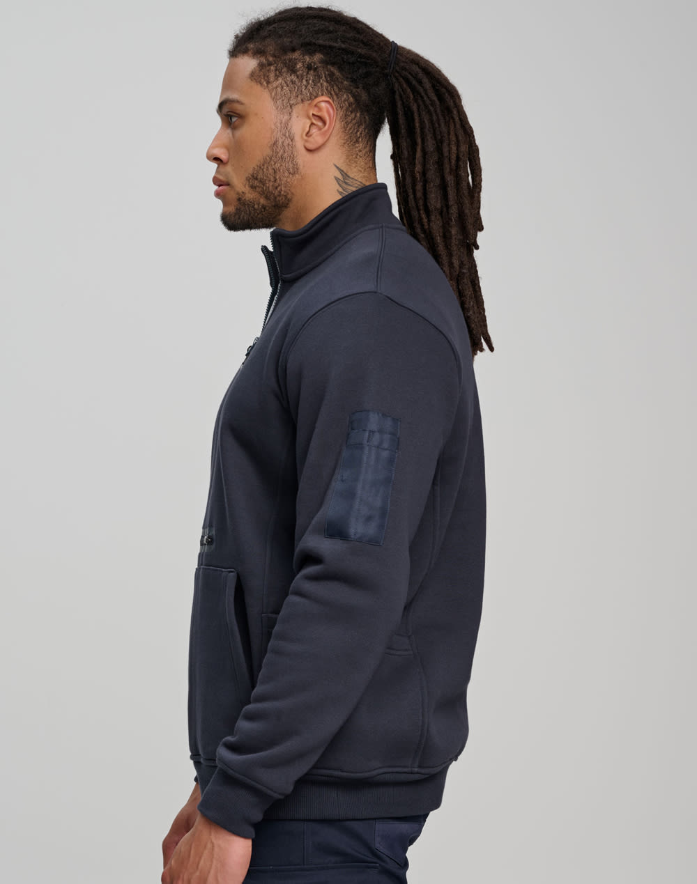 Unisex Premium Fleece Half Zip Work Sweat SH-FL15