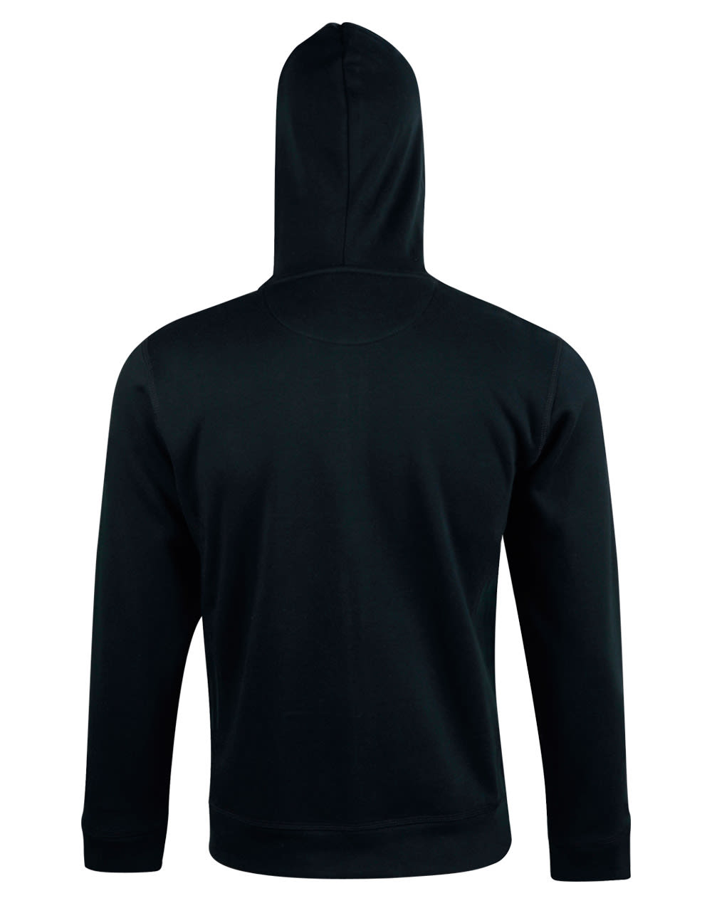 Mens Full Zip Contrast Bonded Fleece Hoodie FL17 | 