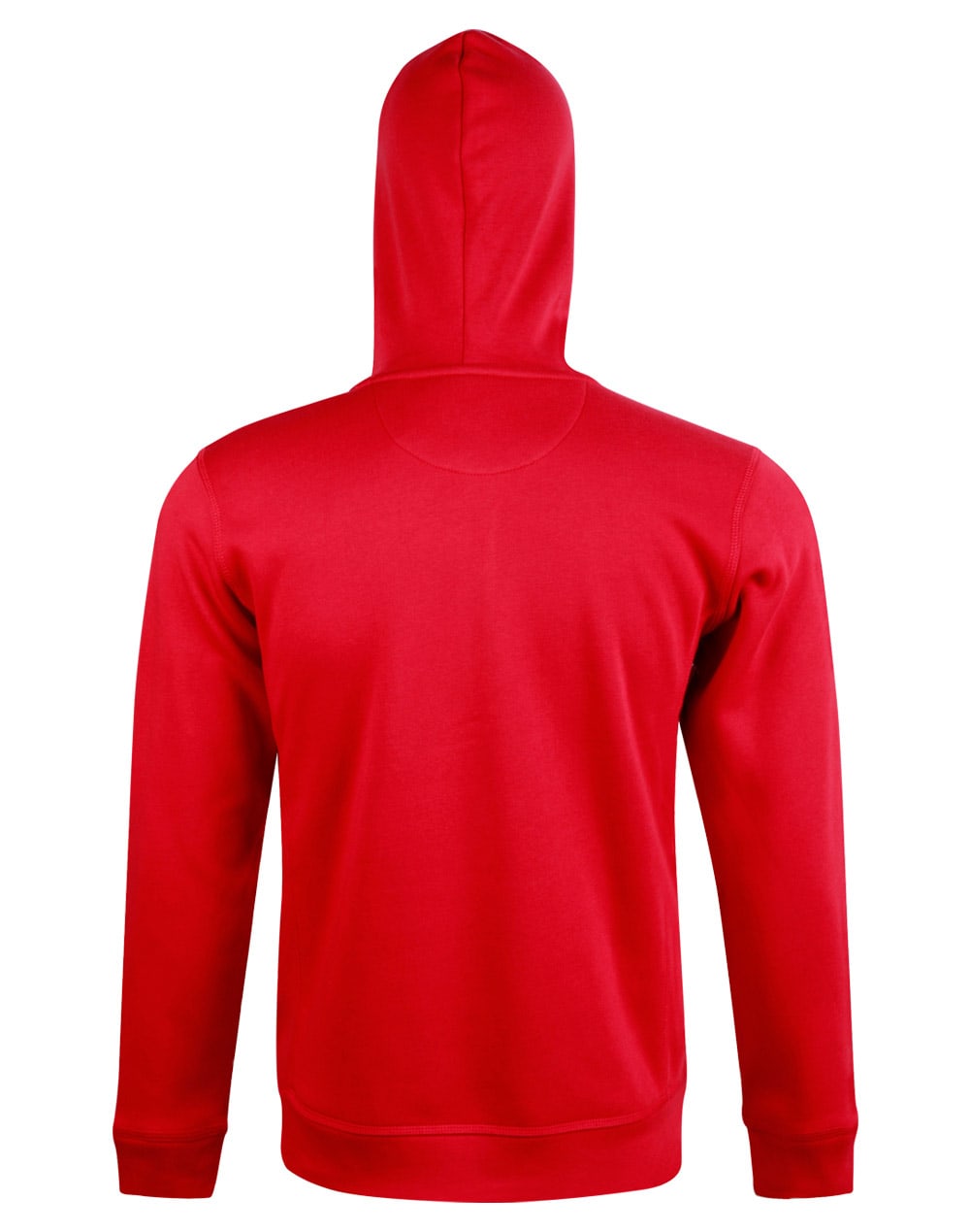 Mens Full Zip Contrast Bonded Fleece Hoodie FL17 | 