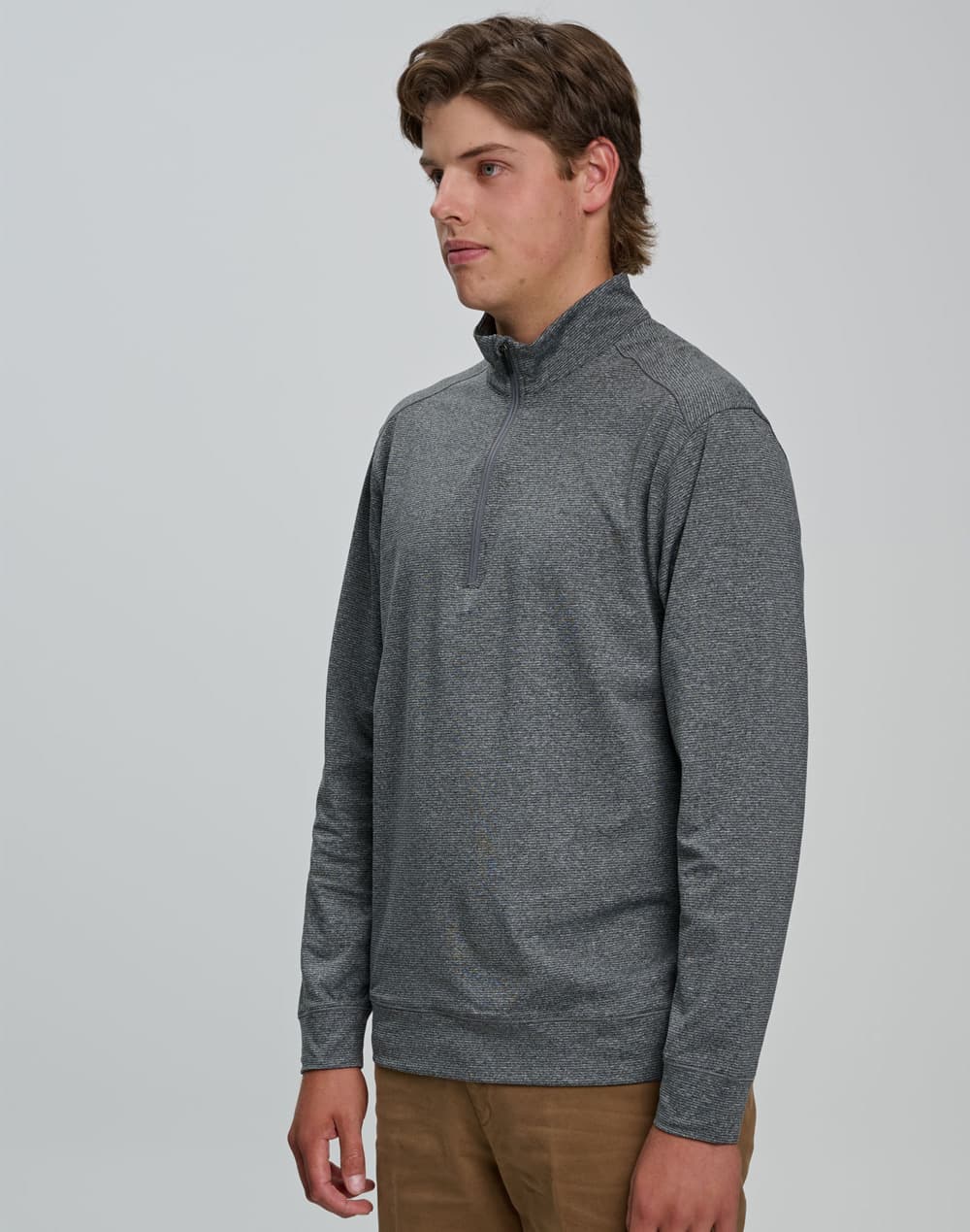 Men's Half Zip L/S Sweat Top SH-FL25