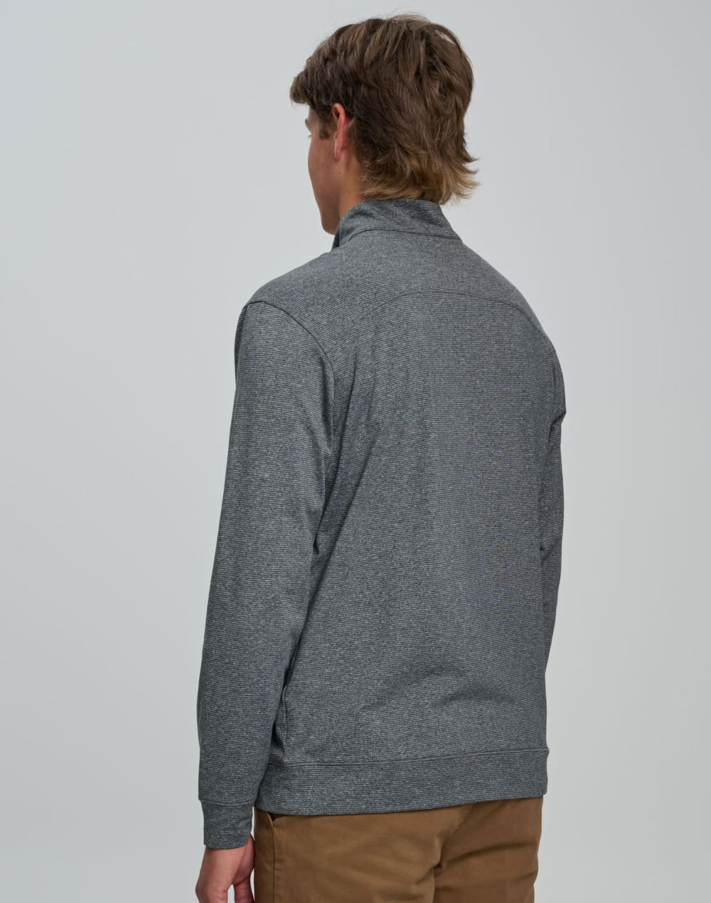 Men's Half Zip L/S Sweat Top SH-FL25