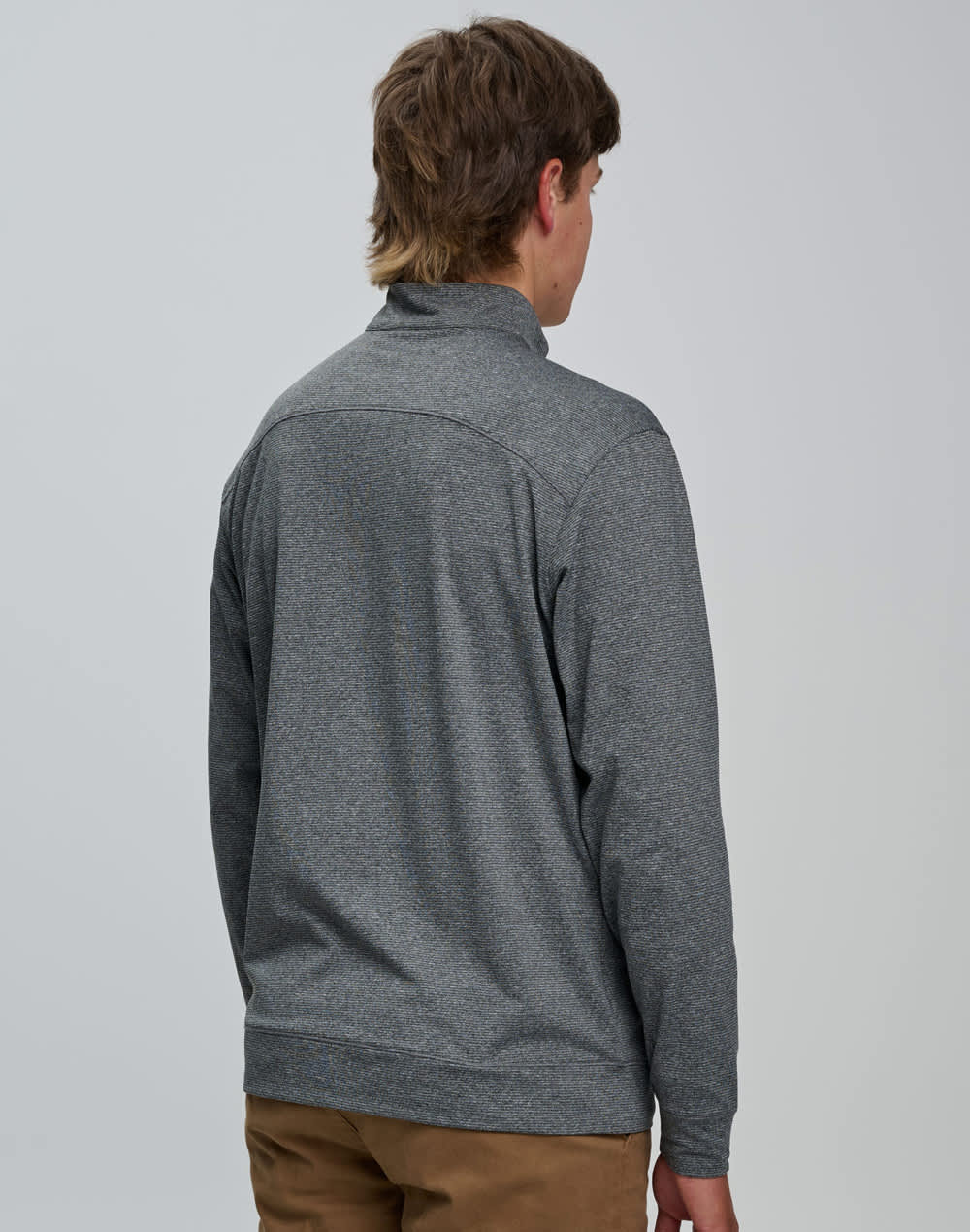 Men's Half Zip L/S Sweat Top SH-FL25