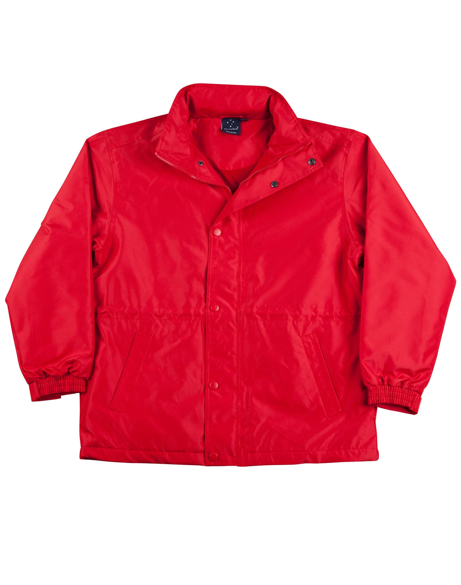 Kids Unisex Stadium Jacket JK01K | Red/Red