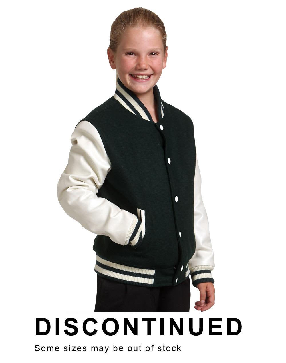Kid's Wool Blend Varsity Jacket promotional product