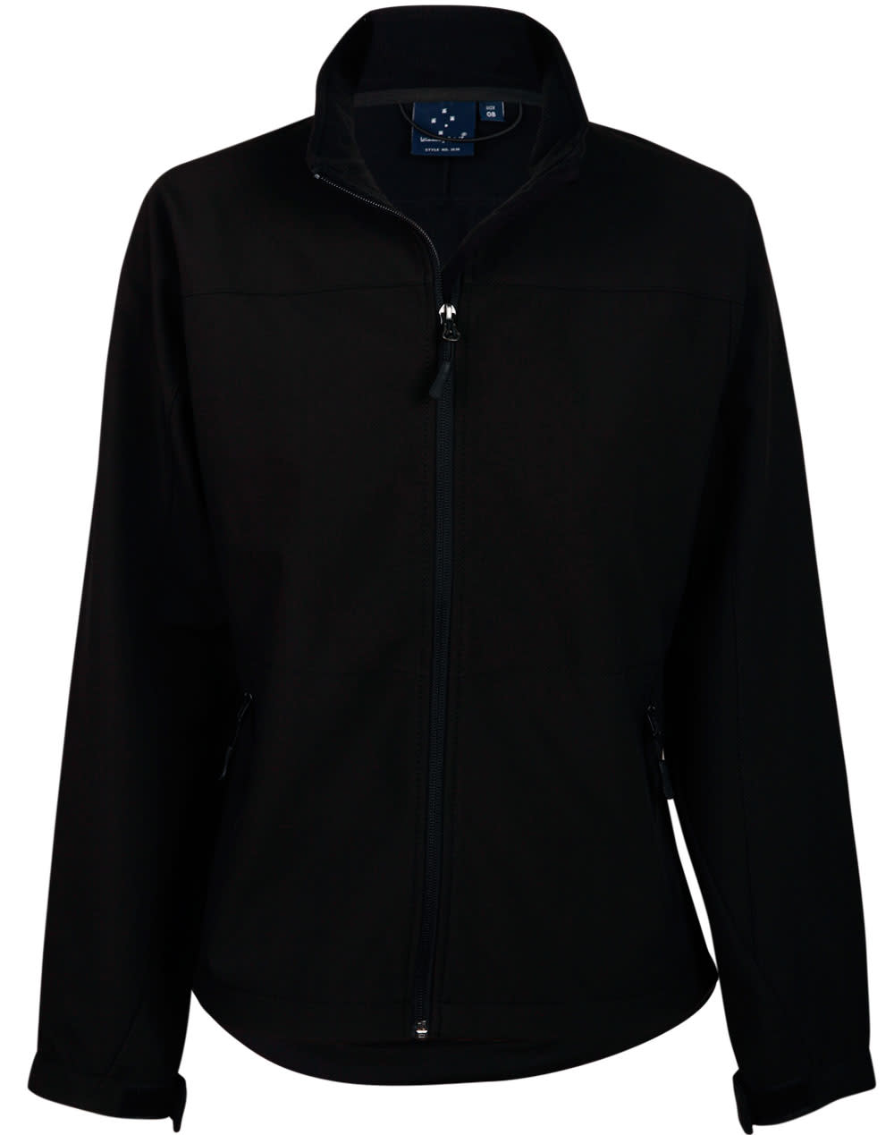 Ladies SoftshellTM Sports Jacket JK16 | Black/Black