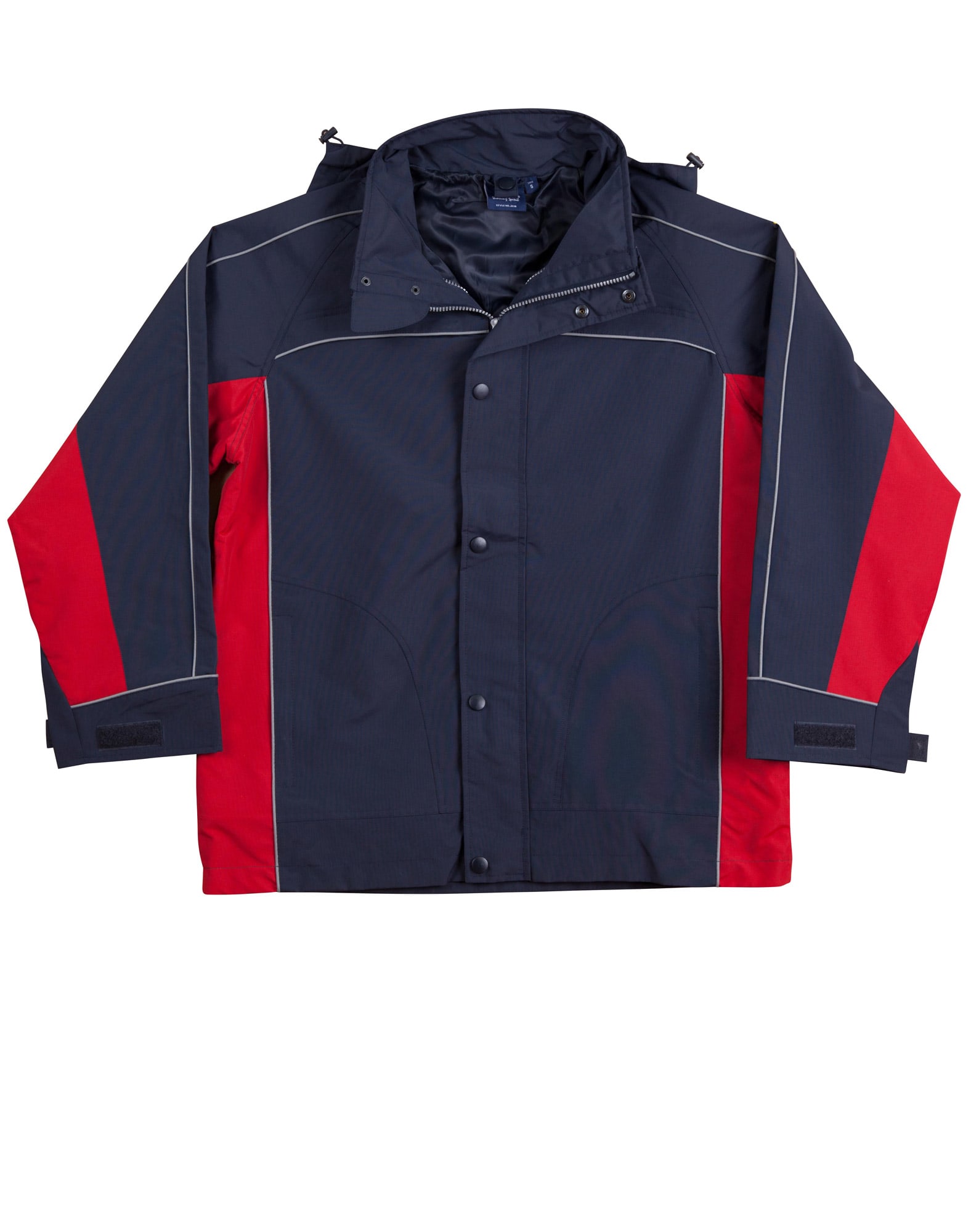 Mens 3-in-1 Jacket With Reversible Vest JK18 | Navy/Red