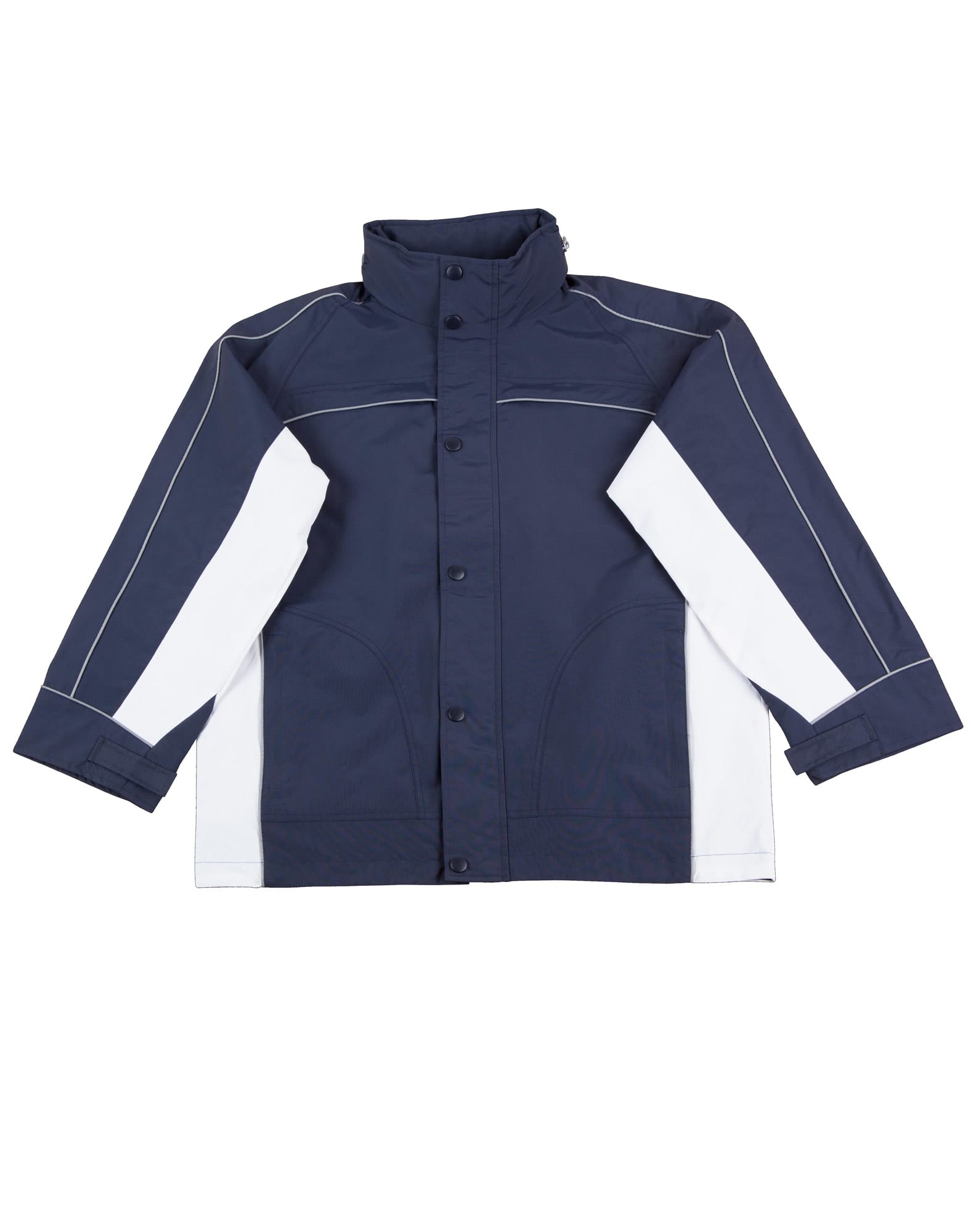 Mens 3-in-1 Jacket With Reversible Vest JK18 | Navy/White