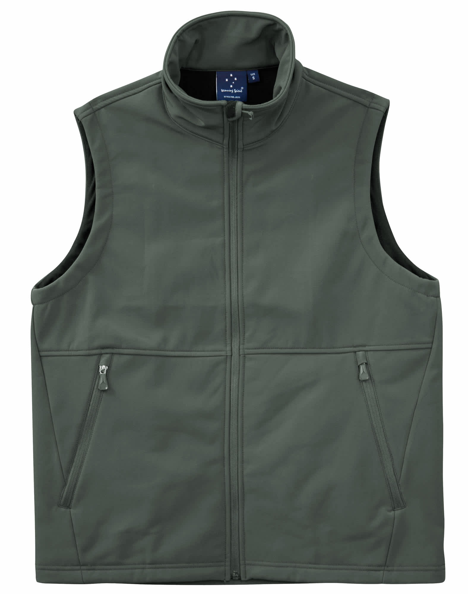 Mens SoftshellTM Hi-tech Vest JK25 | Charcoal