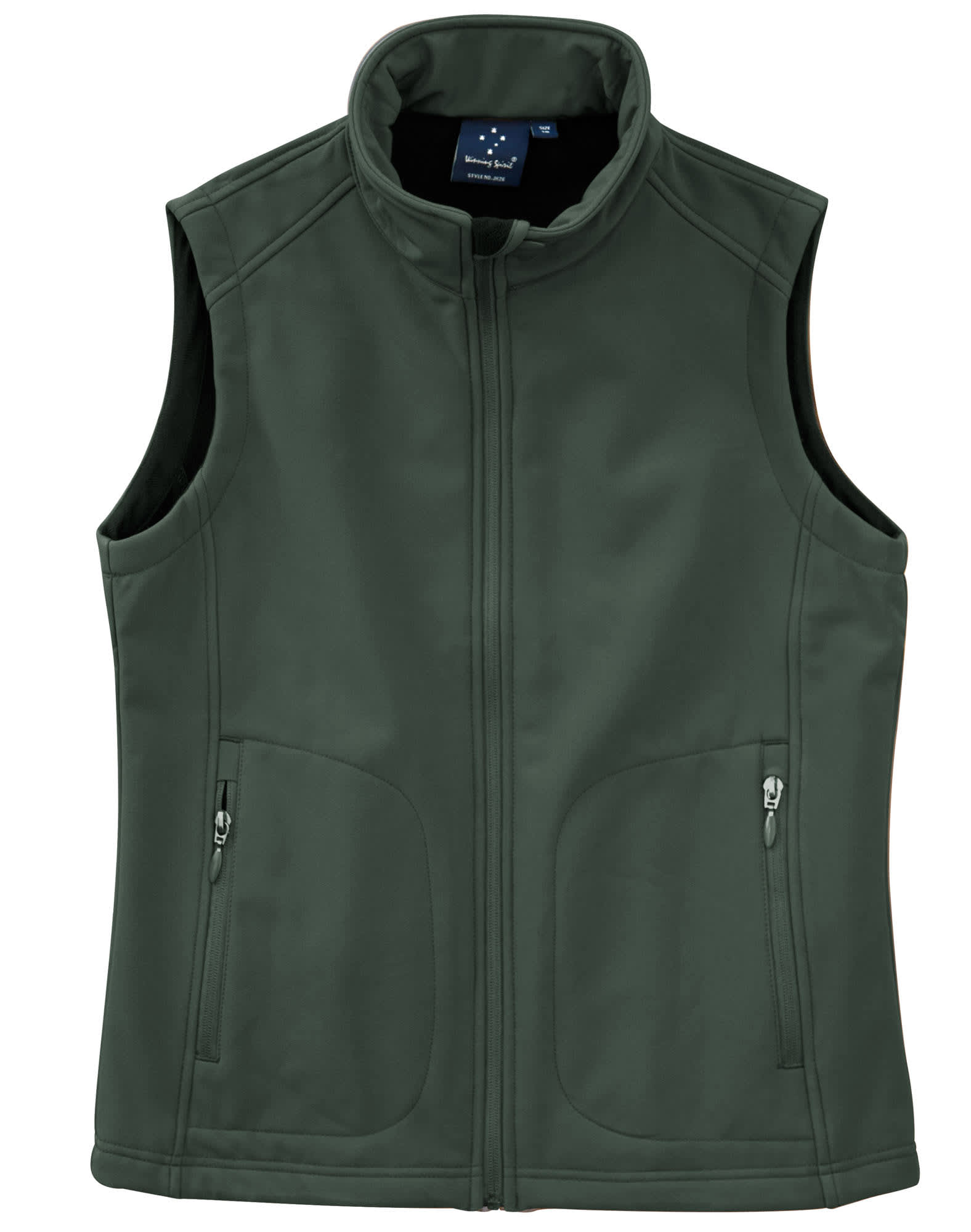 Ladies SoftshellTM Hi-tech Vest JK26 | Charcoal