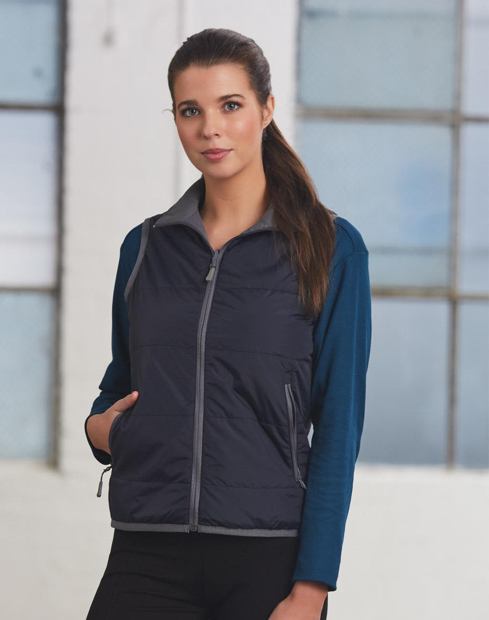 Ladies Versatile Reversible Vest JK38