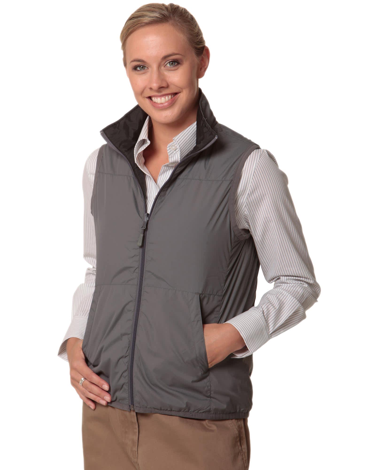 Ladies Versatile Reversible Vest JK38 | 