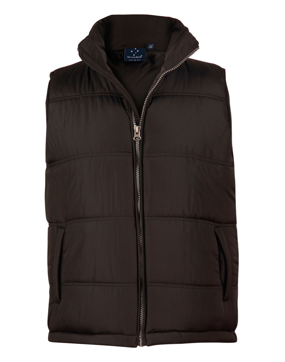 Adults Heavy Quilted Vest JK47 | Black