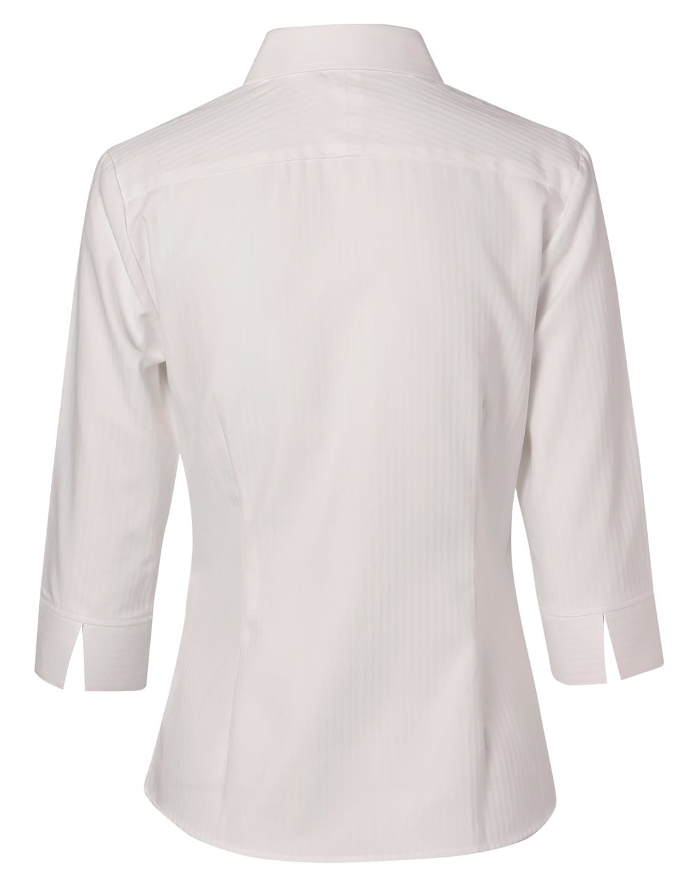 Women's Mini Herringbone 3/4 Sleeve Shirt SH-M8113