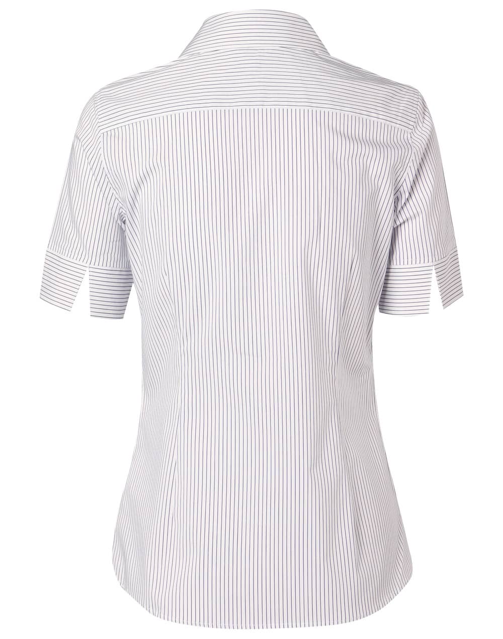 Women's Ticking Stripe S/S Shirt SH-M8200S