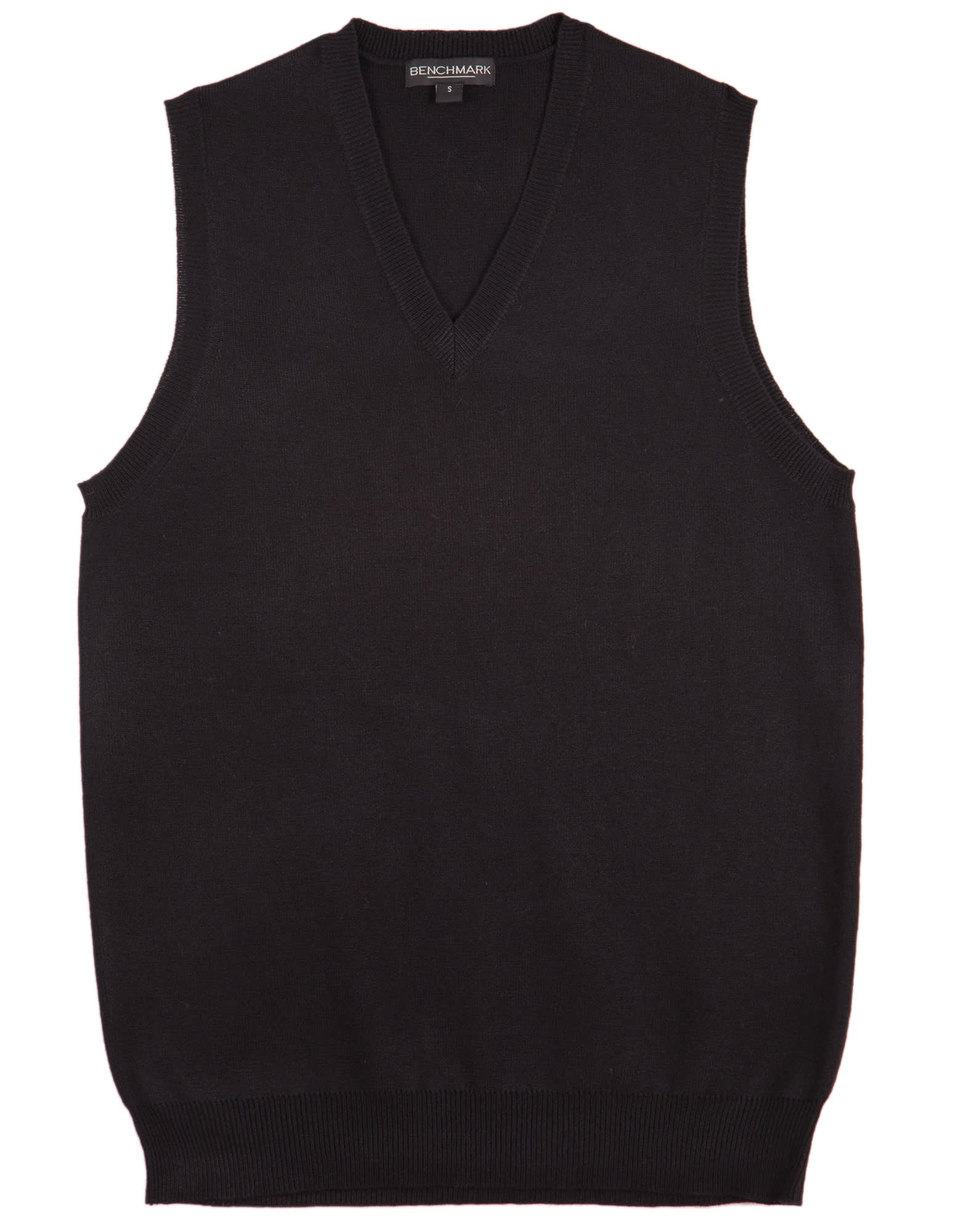 Ladies V-Neck Vest M9601 | Black