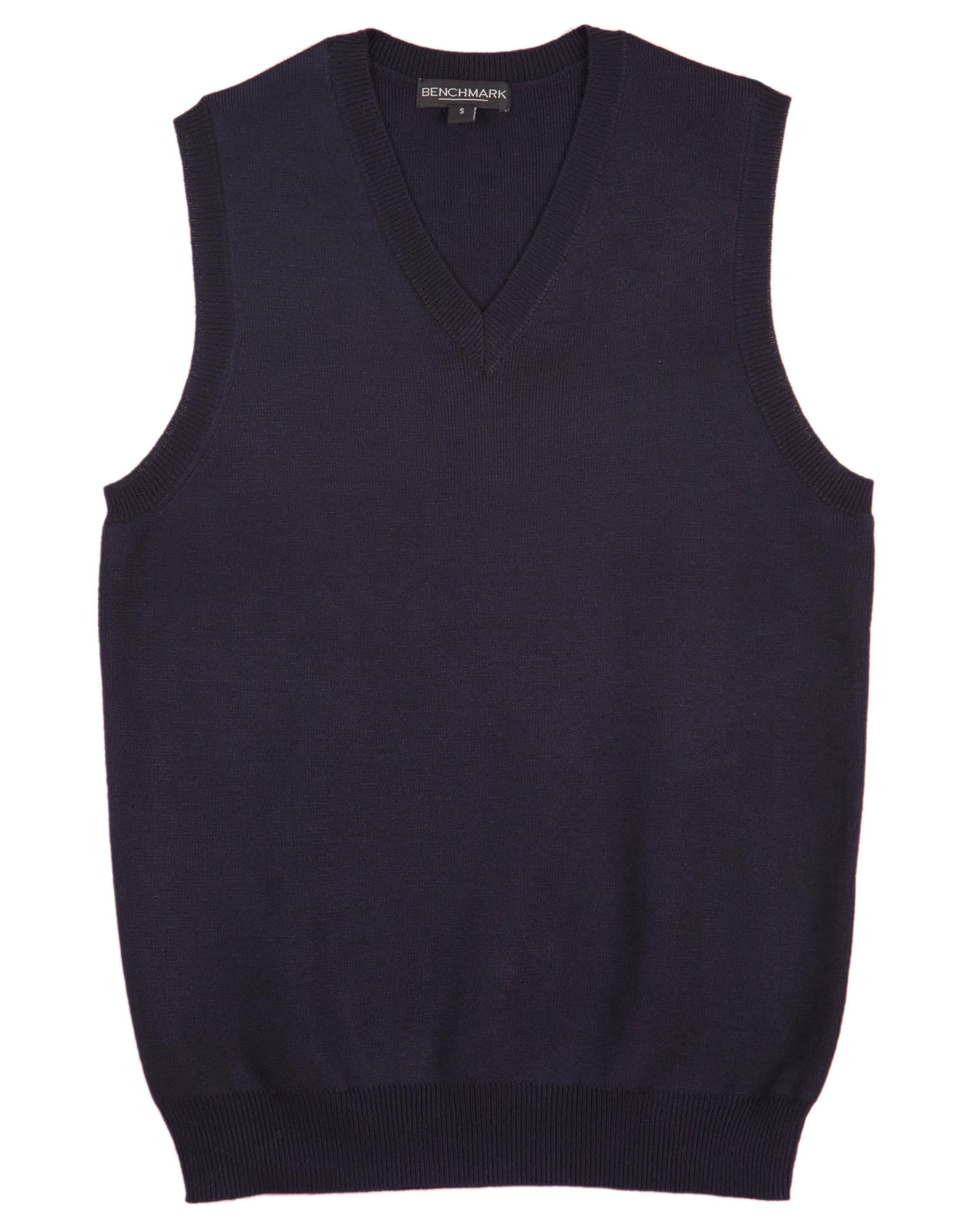 Ladies V-Neck Vest M9601 | Navy