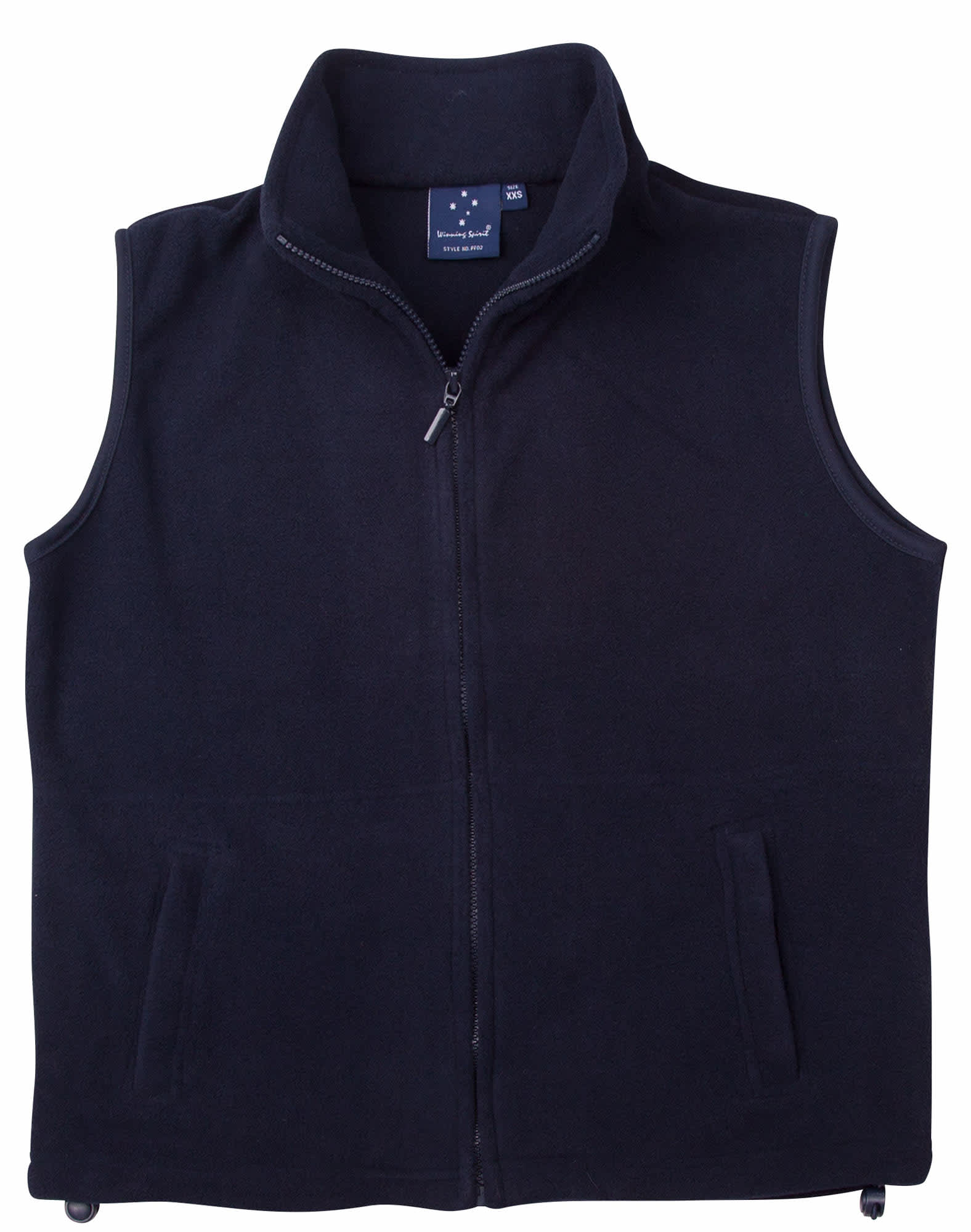 Unisex Polar Fleece Vest PF02 | Navy/Navy