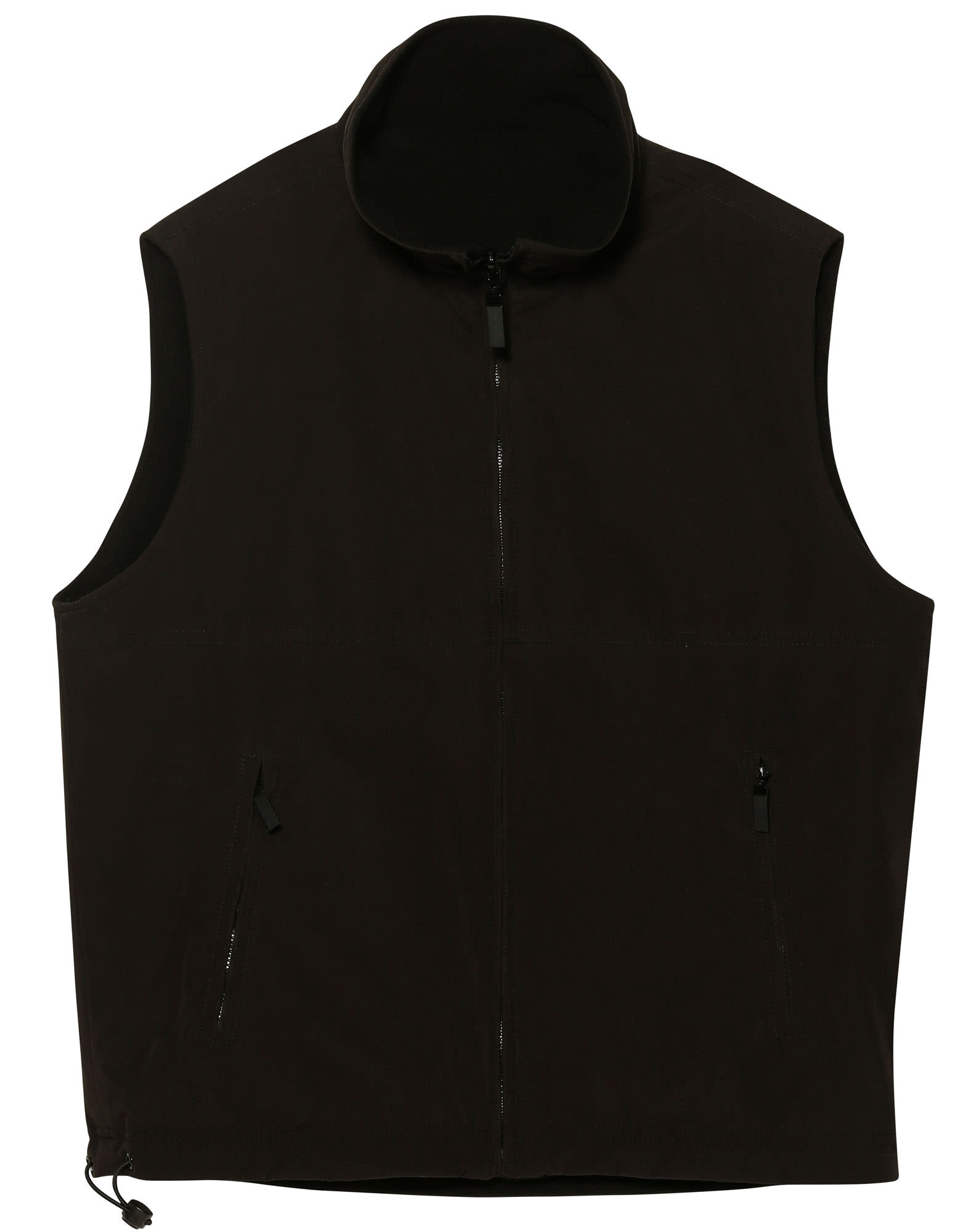 Unisex Reversible Vest PF04A | Black/Black