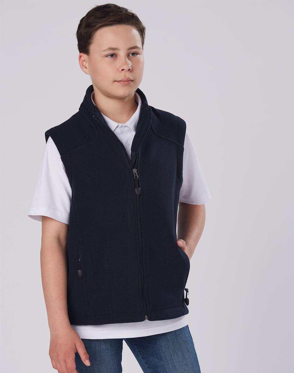 Kids Bonded Fleece Vest PF09K