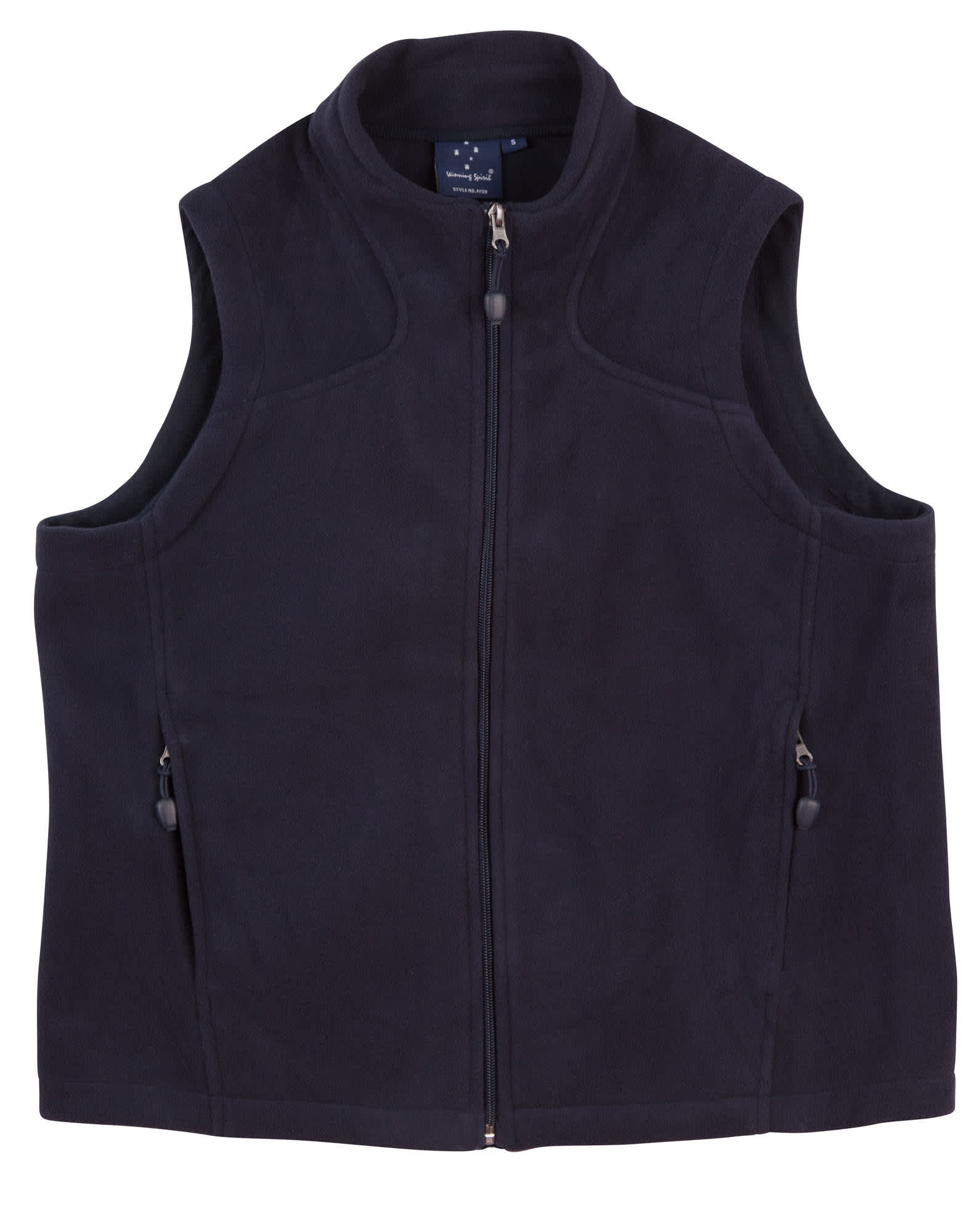 Kids Bonded Fleece Vest PF09K | Navy