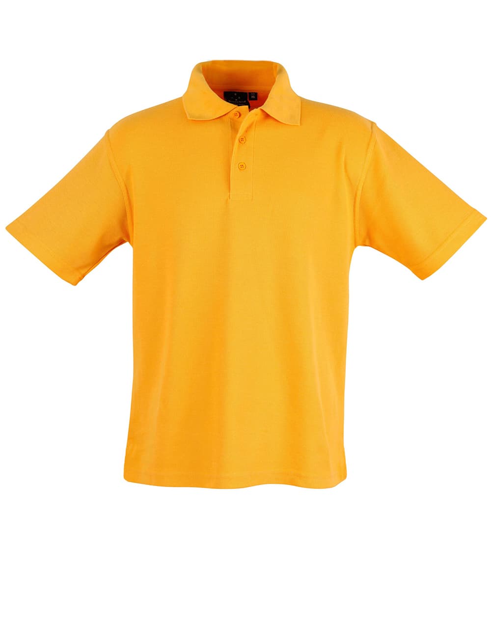 Kids Poly/Cotton Pique Knit Short Sleeve Polo (Unisex) PS11K | Gold