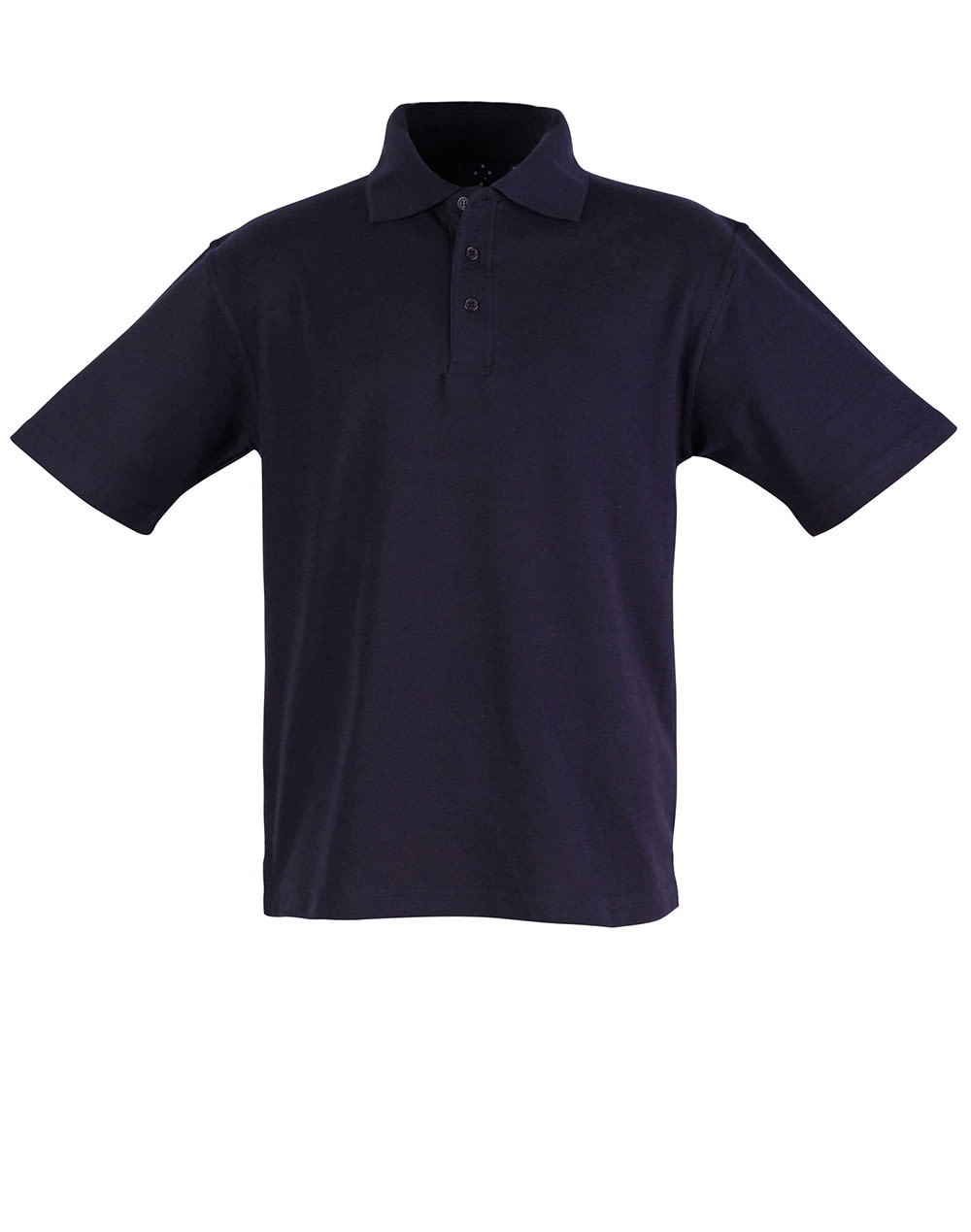 Kids Poly/Cotton Pique Knit Short Sleeve Polo (Unisex) PS11K | Navy