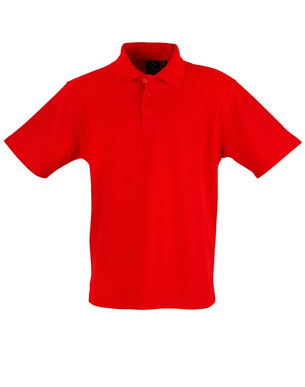 Kids Poly/Cotton Pique Knit Short Sleeve Polo (Unisex) PS11K | Red