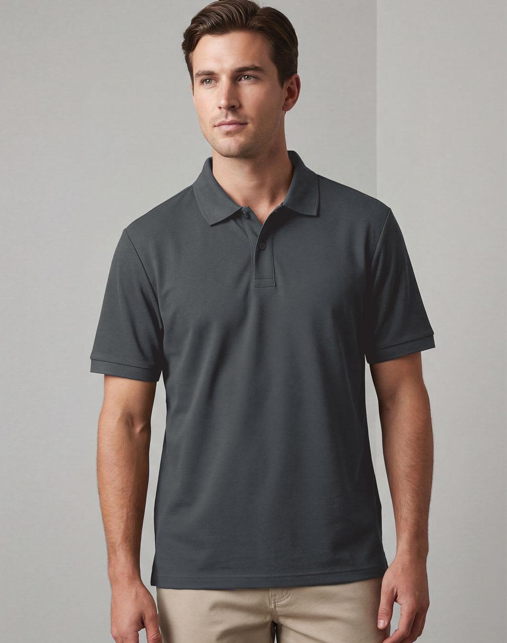 Men's Classic Cotton/Poly Pique S/S Polo