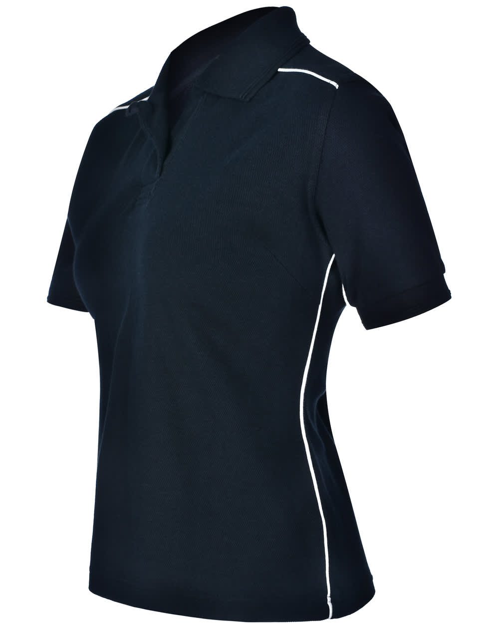 ladies' pure cotton contrast piping SH-PS26