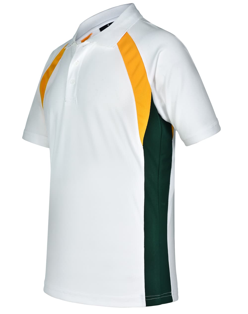 Mens CoolDry Tri-colour Contrast Short Sleeve Polo PS28 | 