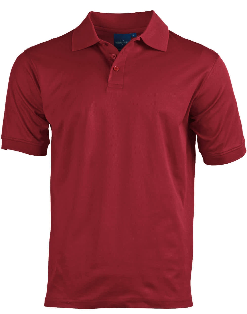 Mens TrueDry Short Sleeve Polo PS33 | Ruby