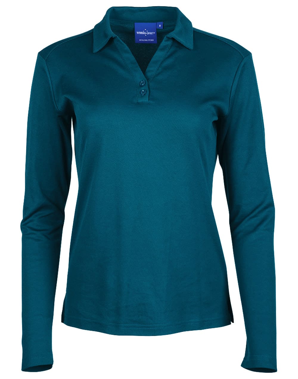 Ladies TrueDry Long Sleeve Polo PS36B | Ocean Blue