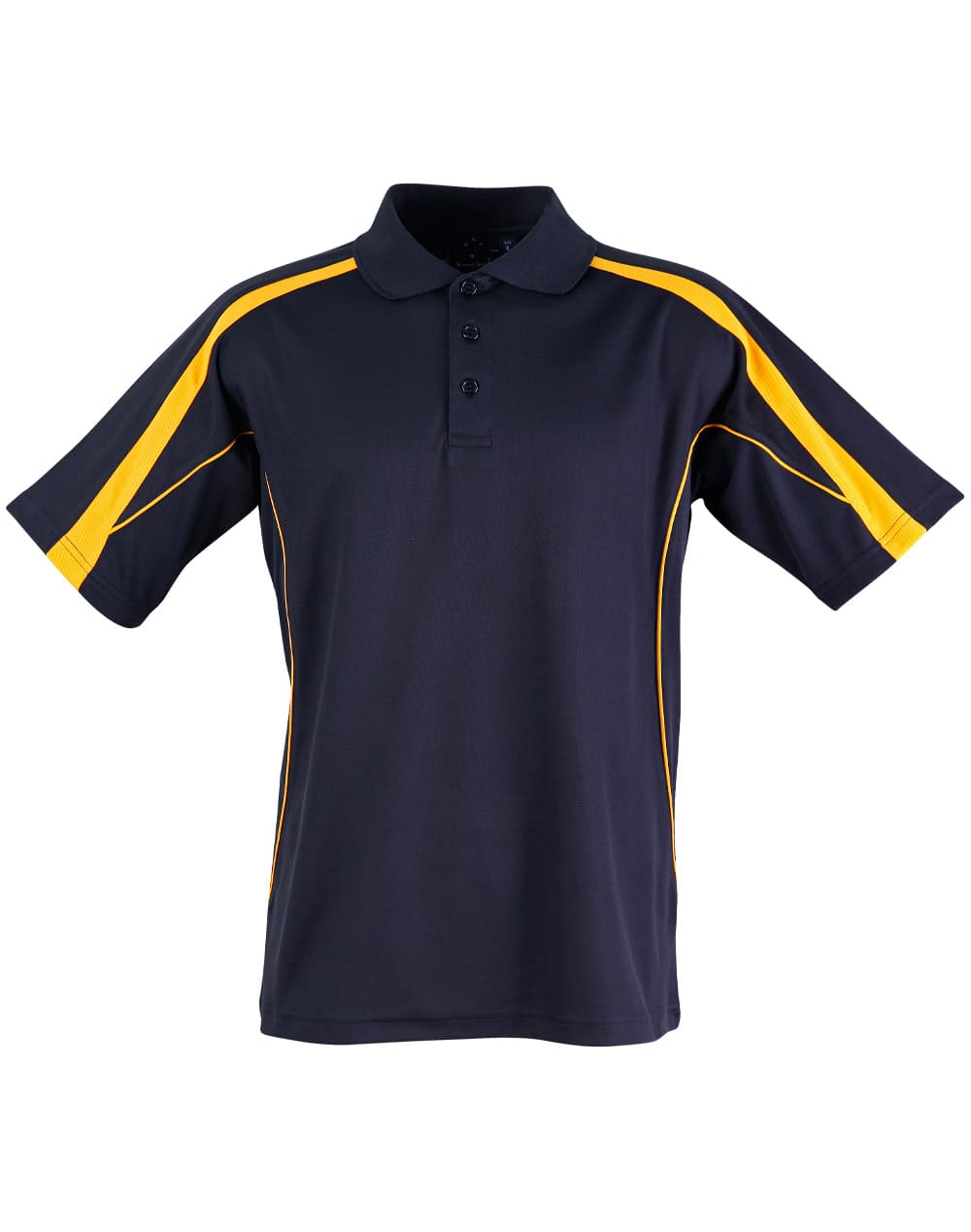 Kids TrueDry Fashion Short Sleeve Polo PS53K | Navy/Gold