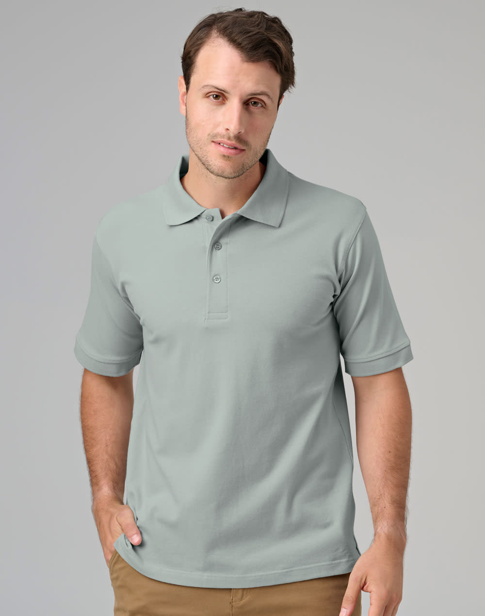 Men's cotton stretch polo SH-PS55