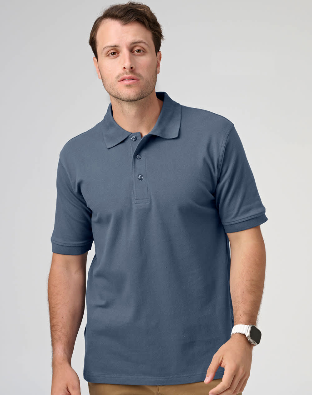 Men's cotton stretch polo SH-PS55
