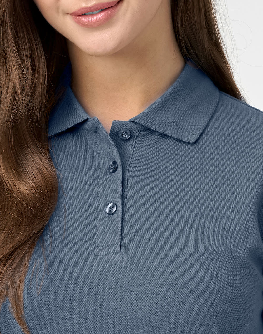 ladies cotton stretch polo SH-PS56