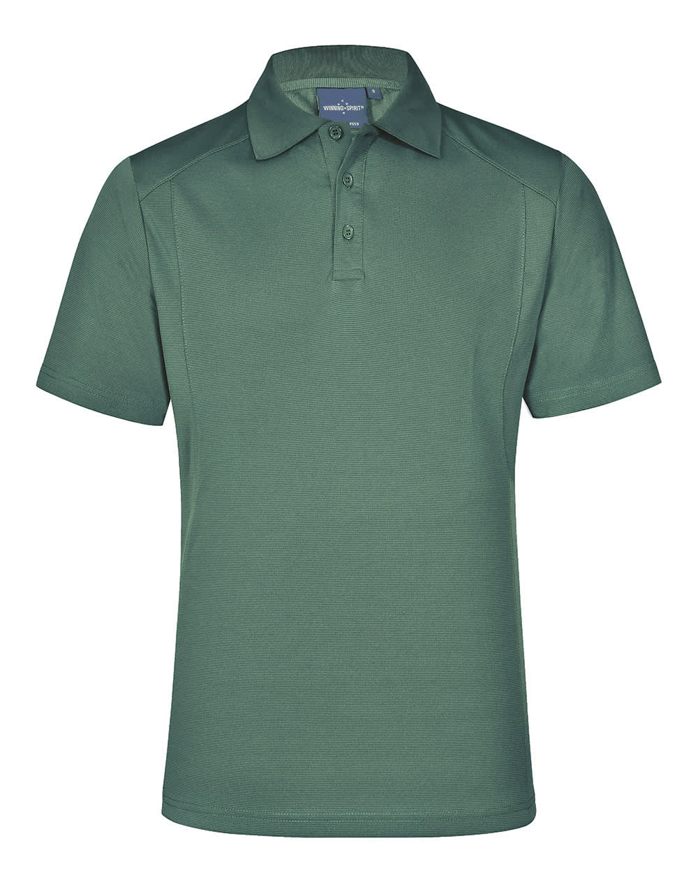 Mens Bamboo Charcoal Eco- Friendly Fabric Short Sleeve Polo PS59 | Mineral Green