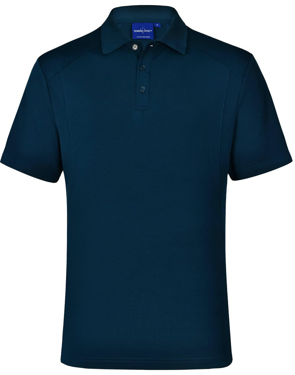 Mens Bamboo Charcoal Eco- Friendly Fabric Short Sleeve Polo PS59 | Ocean Blue